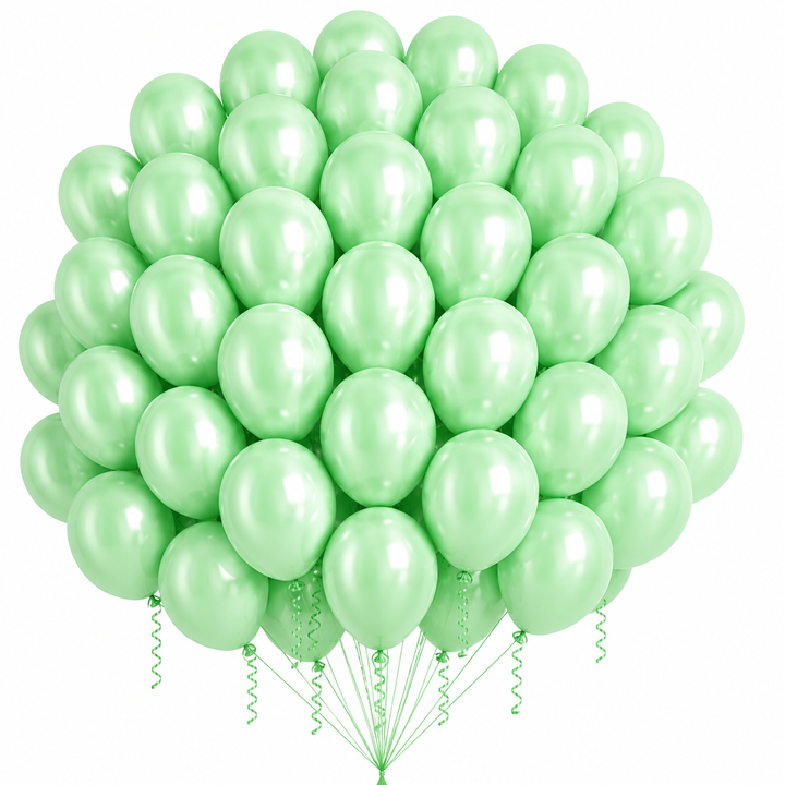 12-Inch Pastel Latex Balloon in Green