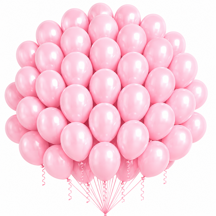 12-Inch Pastel Latex Balloon in Pink