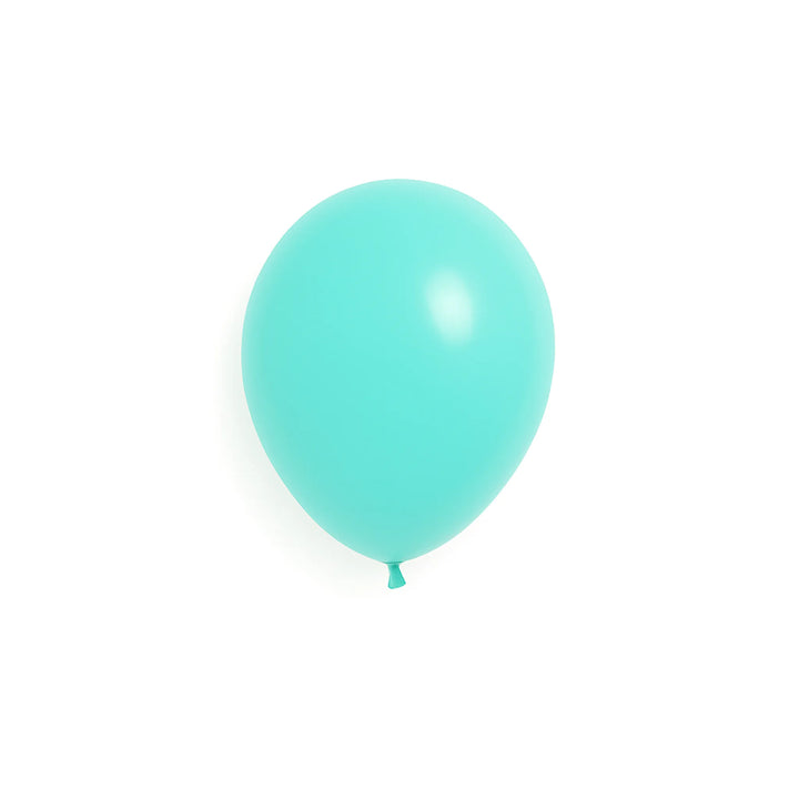 12-Inch Pastel Latex Balloon in Tiffany Blue