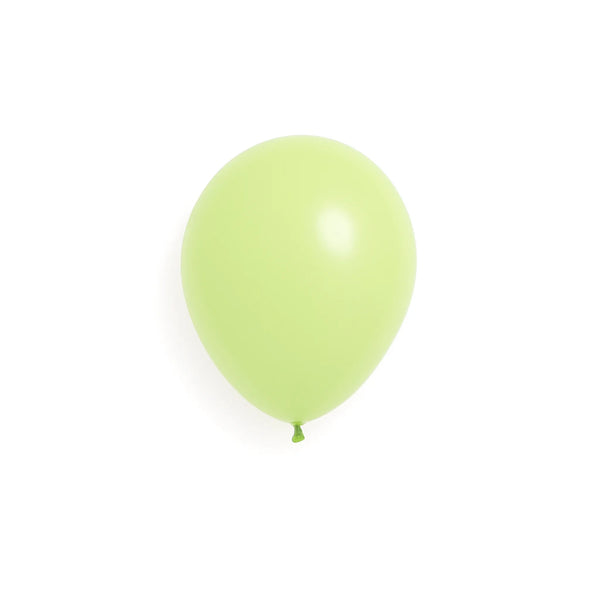 12-Inch Pastel Latex Balloon in Yellow-Green