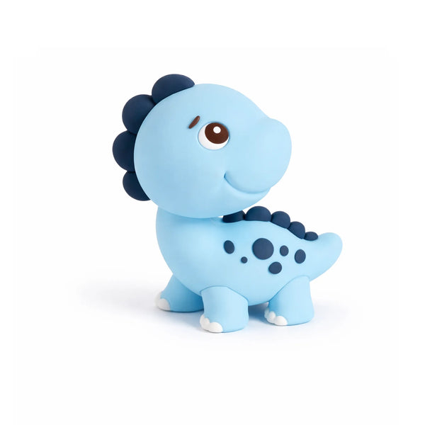 Baby Blue Dinosaur Cake Topper, 3.1-inch – Kids Dino Party Decor