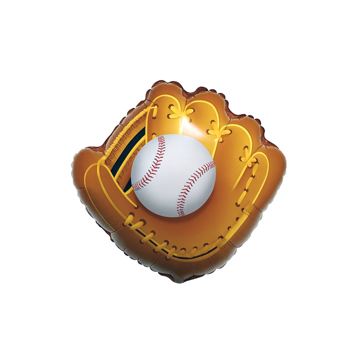Baseball Glove and Ball Foil Balloon, 20-inch