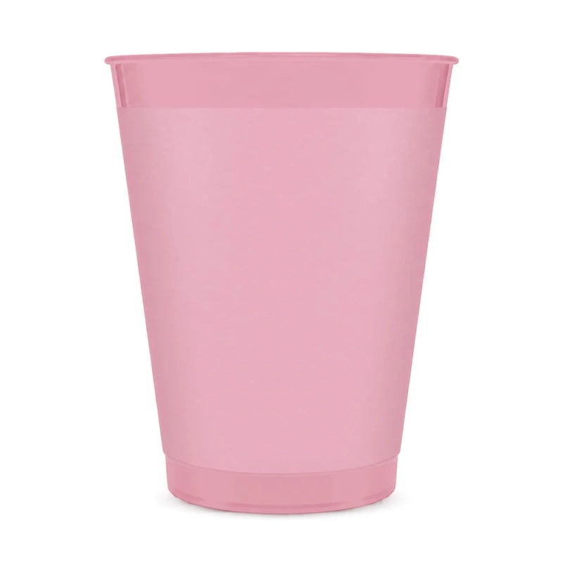 12 oz pink custom cup