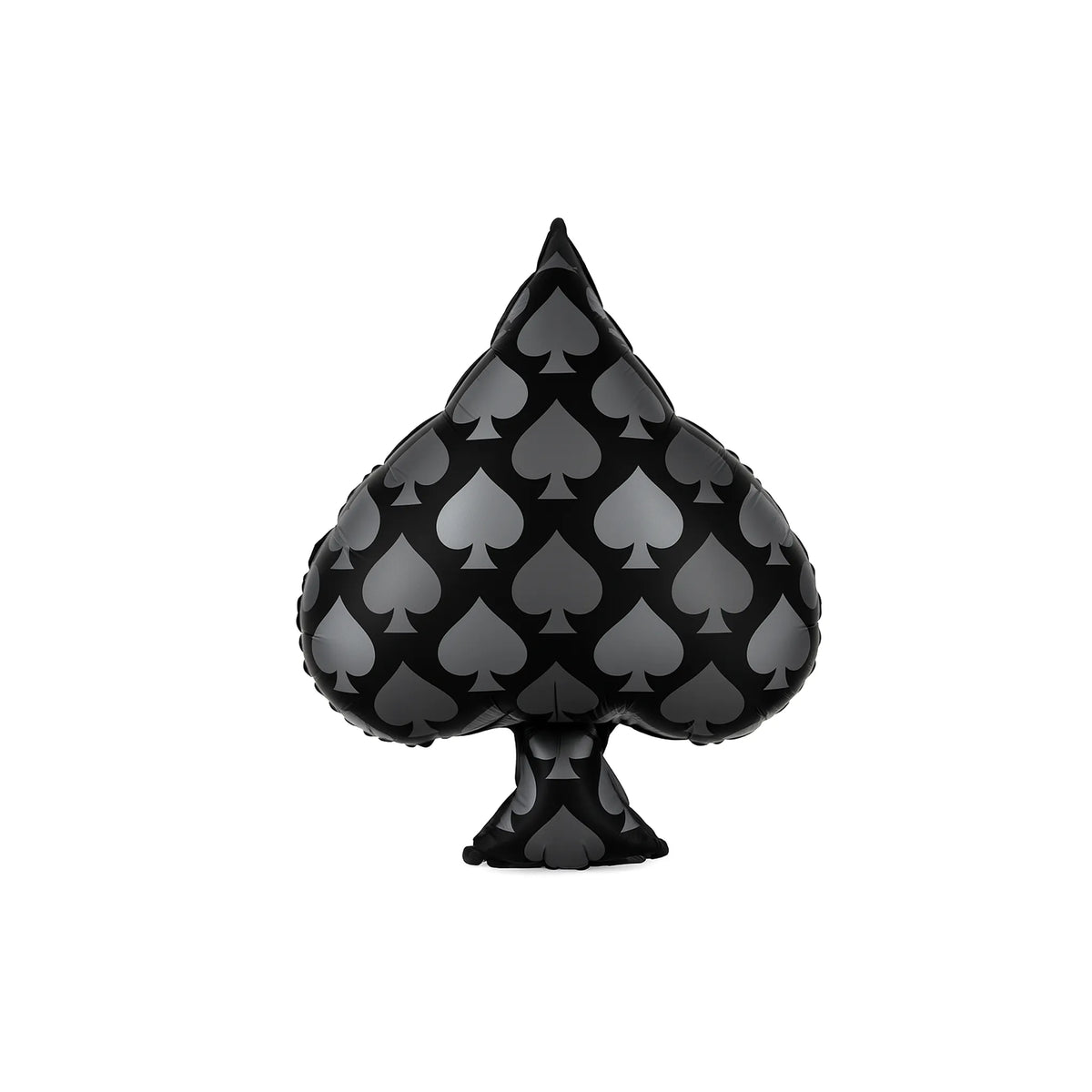 Black Spade Suit Foil Balloon, 28-inch
