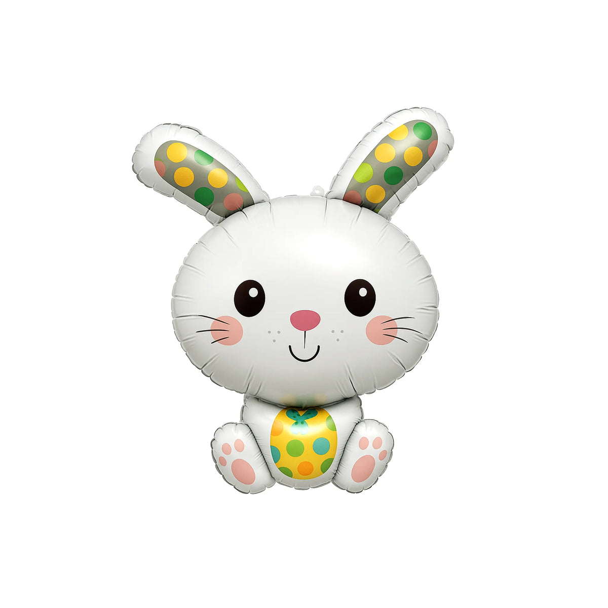 Cute Polka Dot Bunny Foil Balloon, 32.5-inch