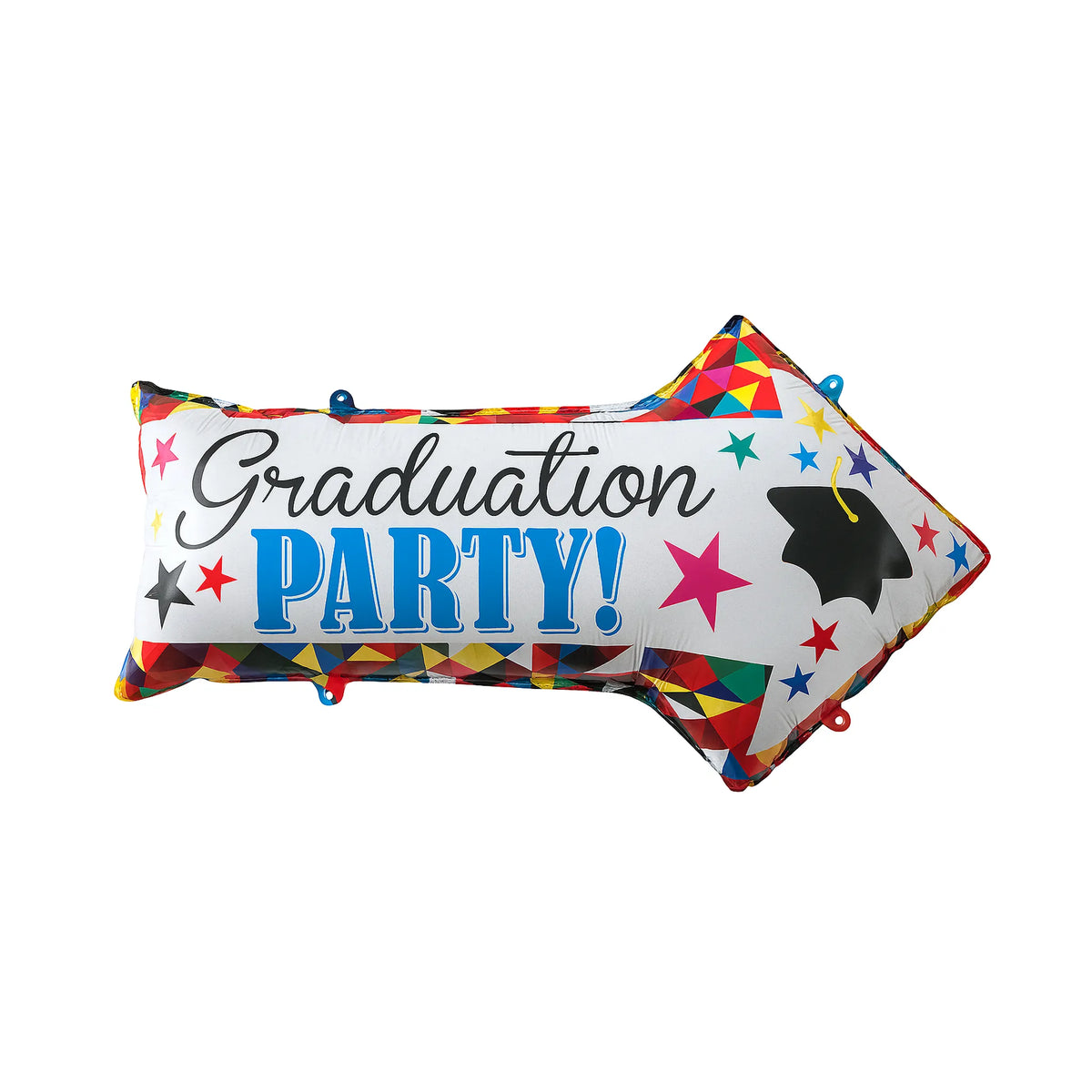 Graduation Party Arrow Foil Balloon, 32-inch