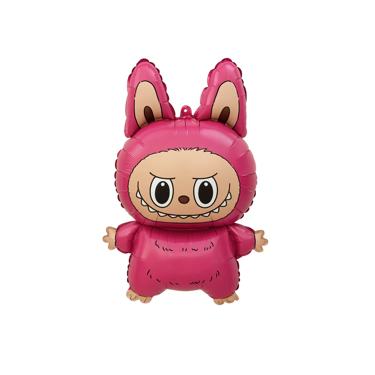 Labubu Bunny Costume Foil Balloon in Pink, 26-inch