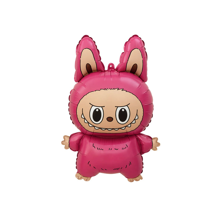 Labubu Bunny Costume Foil Balloon in Pink, 26-inch