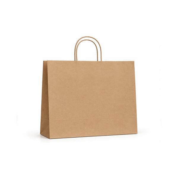 Large Kraft Paper Gift Bags with Handles, 15 Pack – 12.6 x 10.6 in