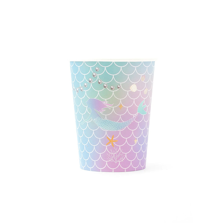 Pastel Mermaid Party Cup, 9oz – Under-the-Sea Mermaid Cup