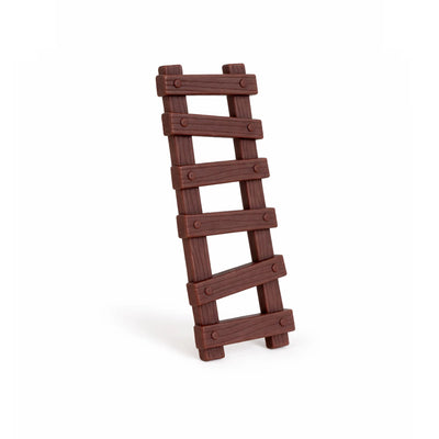 Mini Wooden Ladder Cake Topper – 3.6 Inch Rustic Farm Barn Decoration