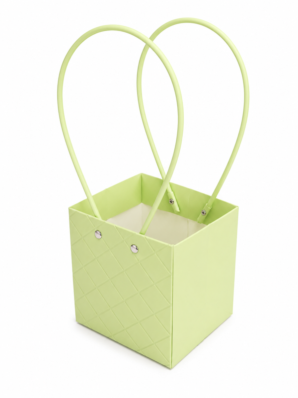 Pastel Green Mini Gift Bag with Handles – Small Event Gift Bag