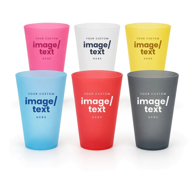 16 oz Custom Frosted Cups