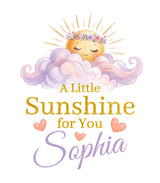 Get Well Personalized Balloon — A little sunshine for you
