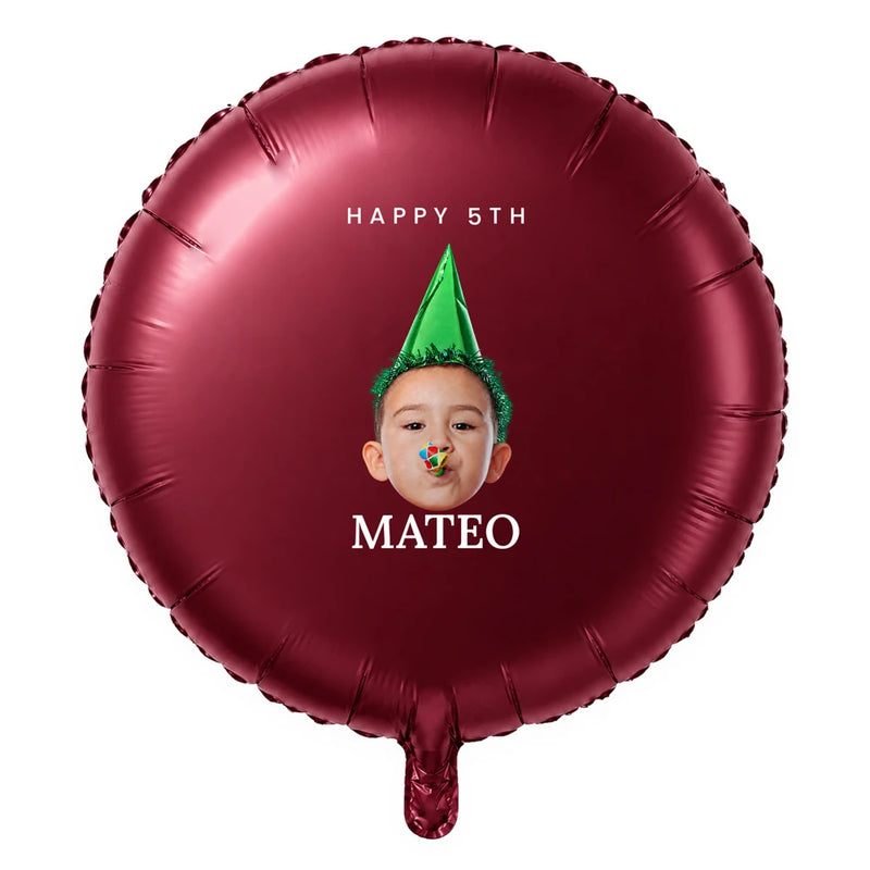 Custom Photo Balloons - Heart, Star & Round | Upload Your Picture