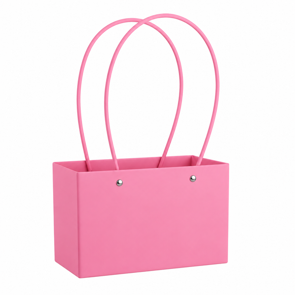 Pink Pastel Gift Bag with Handles – Small Party Favor Bag