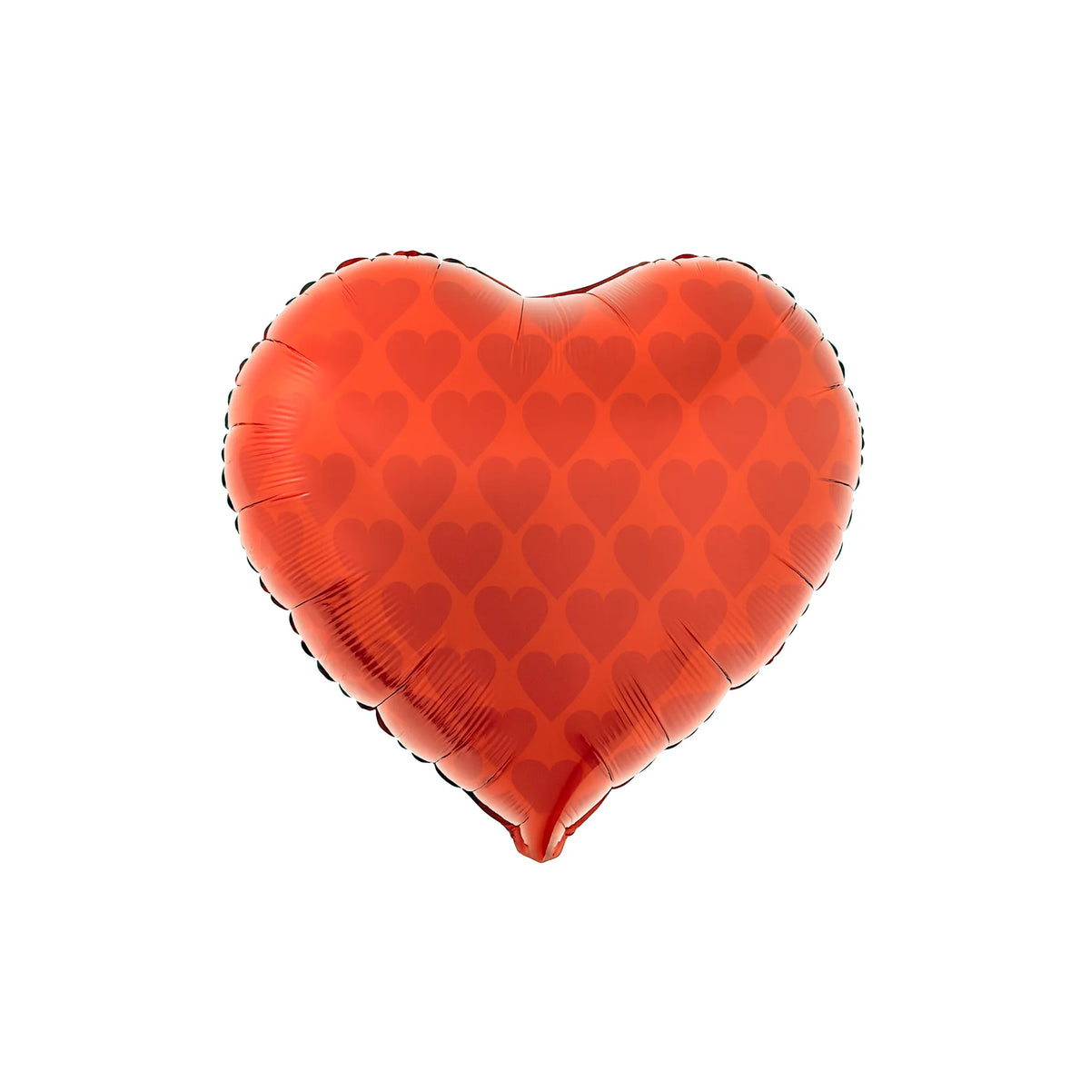Red Heart Suit Foil Balloon, 23-inch