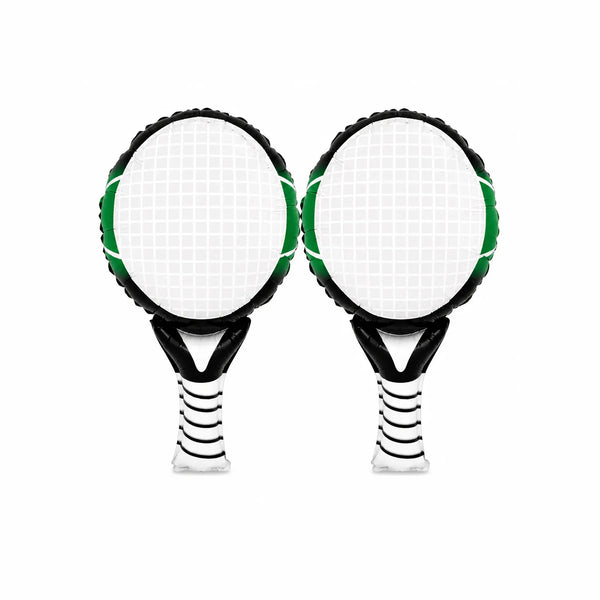 Tennis Racket Foil Balloon, 25.2 x 14.2-inch – Sports Party Decoration