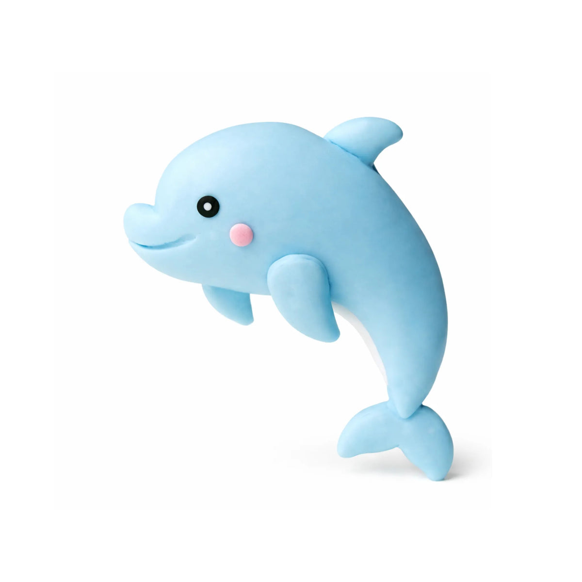 Blue Dolphin Cake Topper, 2.56-inch Height – Under the Sea Ocean Party Decoration