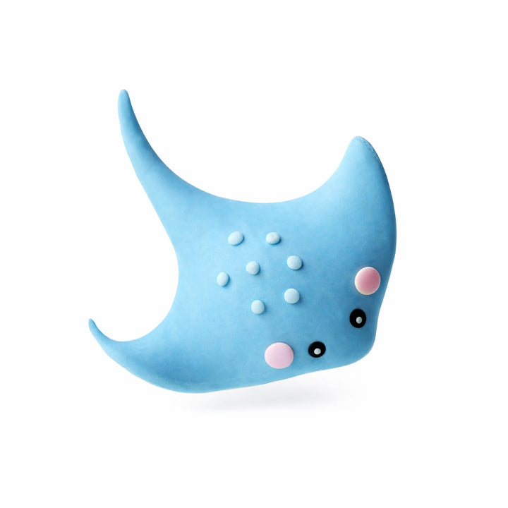 Blue Stingray Cake Topper, 2.15-inch Height – Ocean Theme Sea Animal Decoration