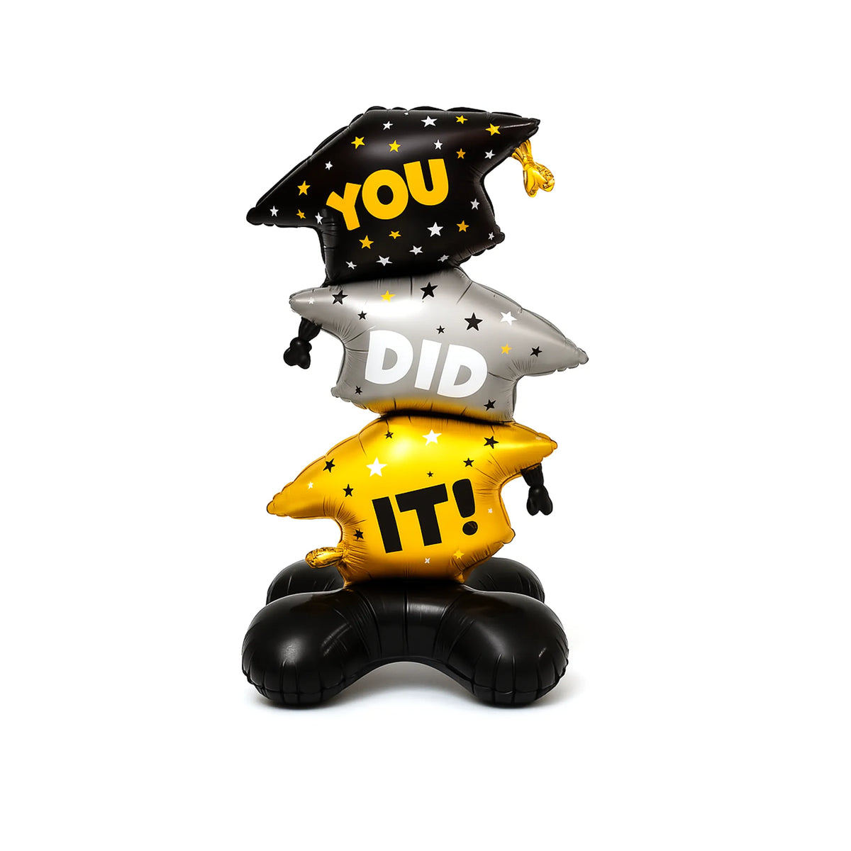 You Did It Graduation Cap Balloon Tower, 46-inch